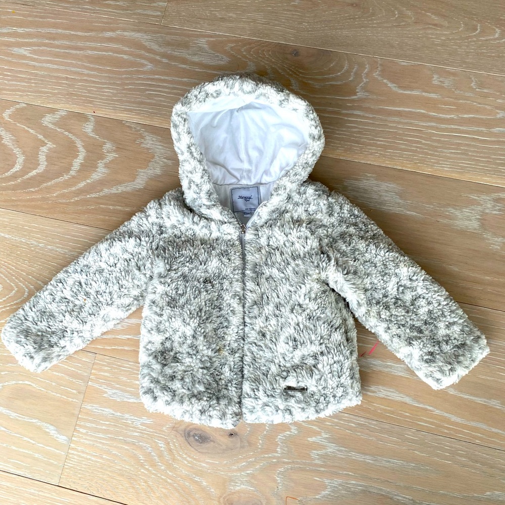 Mayoral animal print coat